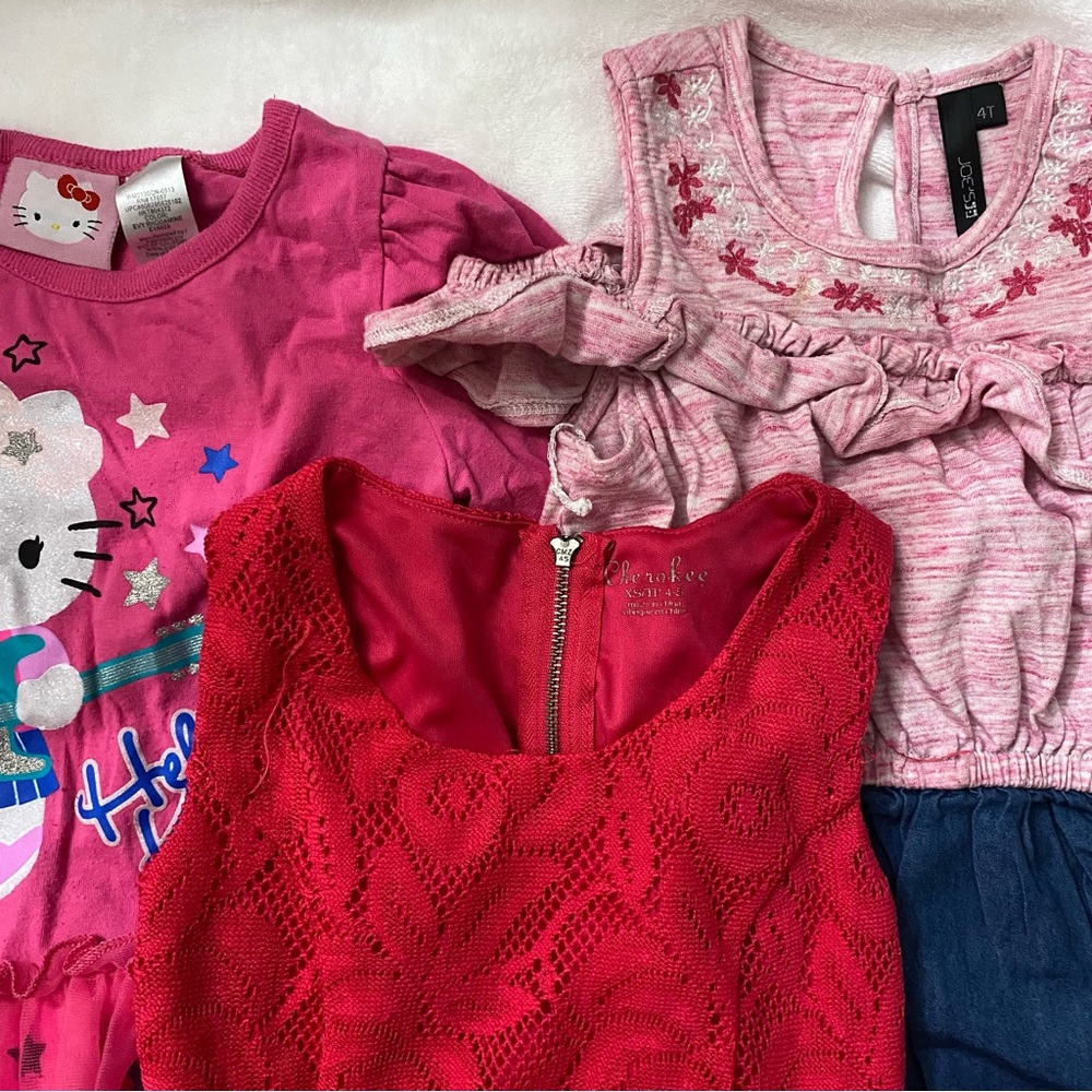 Bundle Girls Dresses Size 4/5 - Picture 2 of 2